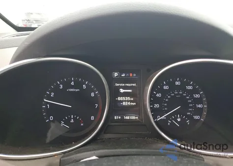 2017 Hyundai Santa Fe Se из США, поврежденный, VIN KM8SN4HF7HU240902